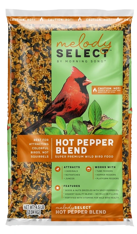 Hot Pepper Spicy Wild Bird Food, 4.5 Lb.