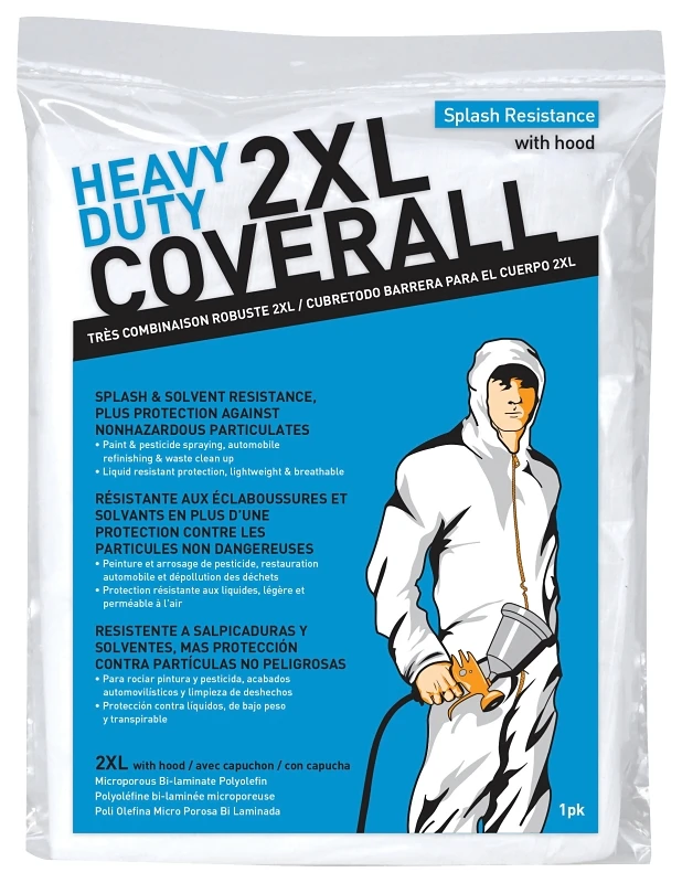 XXL Heavy Duty Coverall With Hood