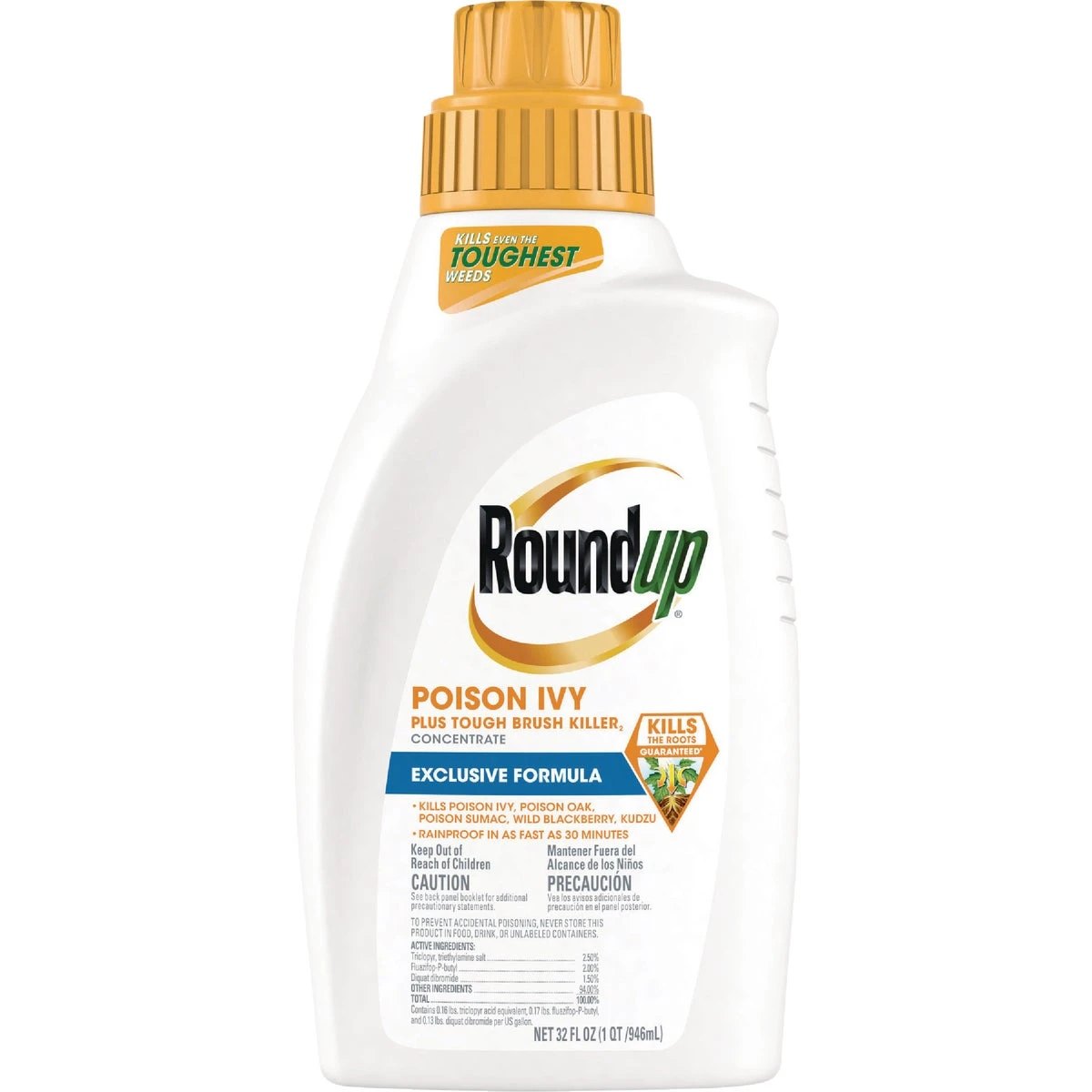 Poison Ivy Plus Tough Brush Killer, 32 oz. Concentrate
