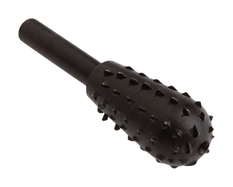Forney 60067 1/4 Inch Shank Tapered Rotary Rasp 1-3/8 Inch Length With Rounded End