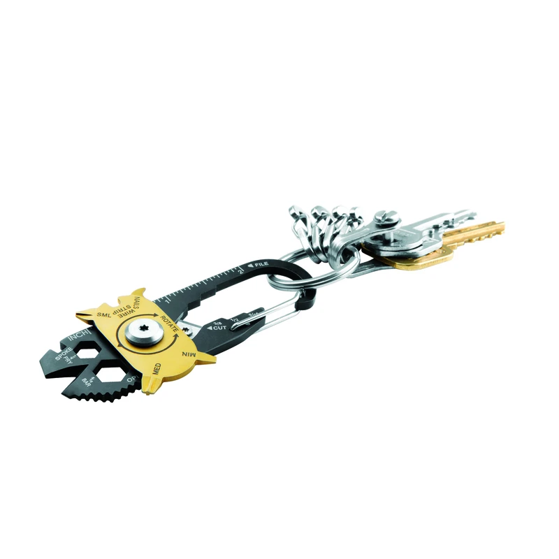 True Utility Fixr Pocket Multi-tool With 20 Functions And Leather Pouch - Model Tu200us