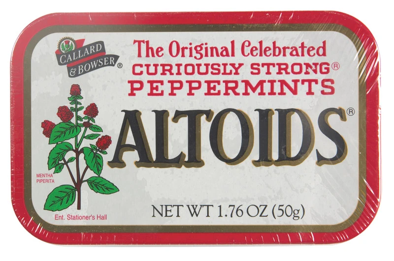 Peppermint Mints, 1.76 oz. Tin