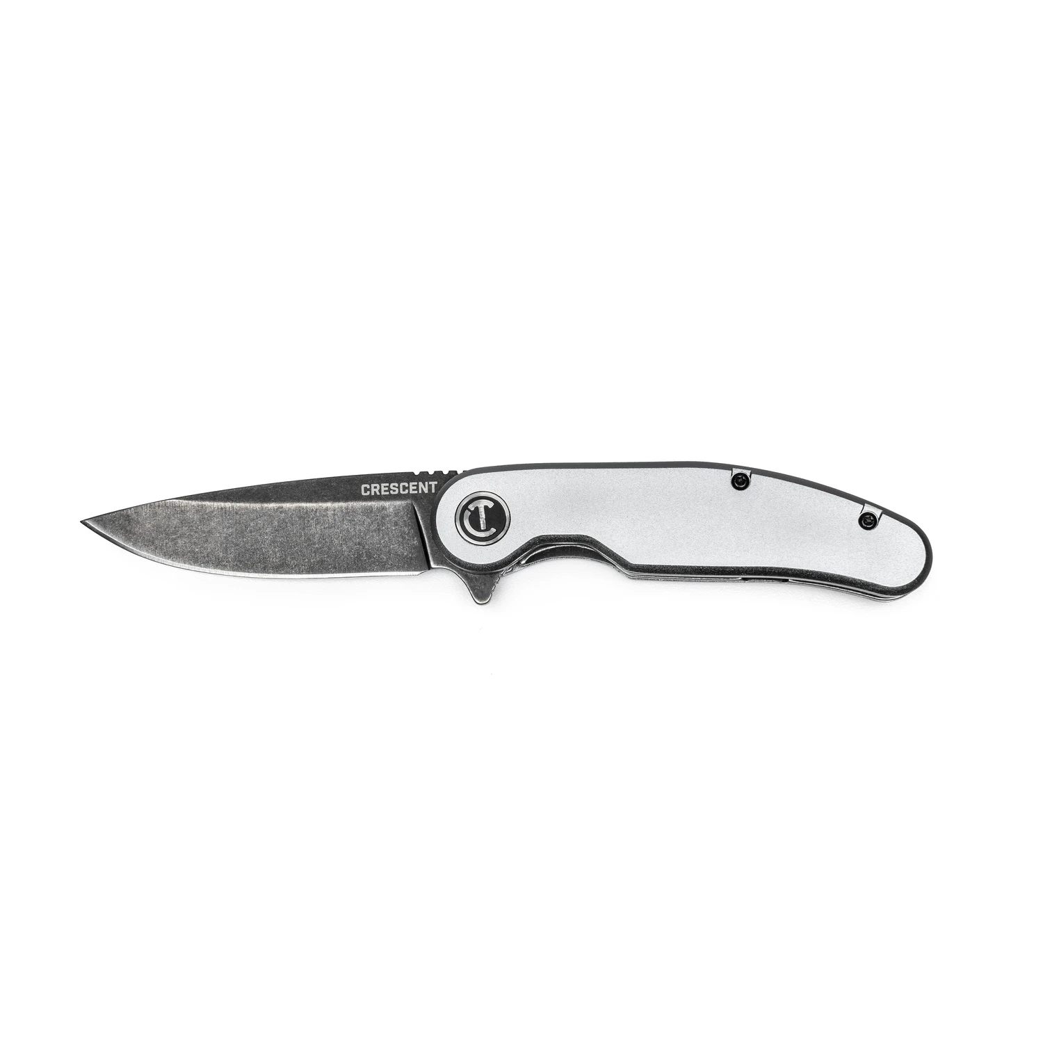Drop Point Aluminum Handle Pocket Knife, 3-1/4 In.