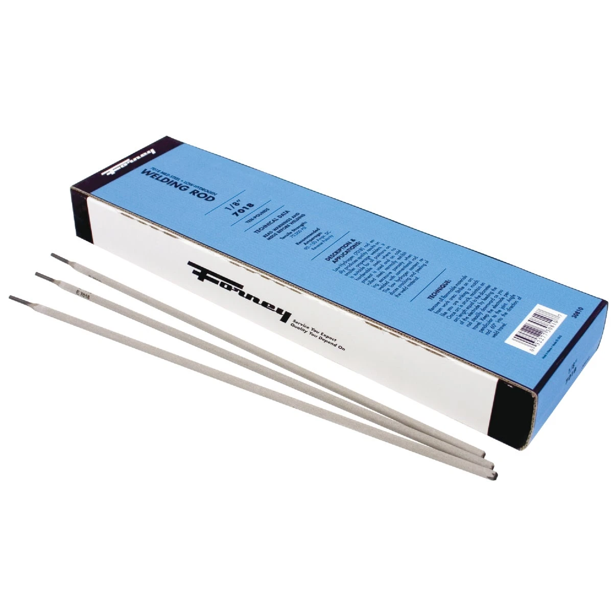 E7018 Mild Steel Low Hydrogen Electrode, 5/32 In. Diameter, 10 Lb.