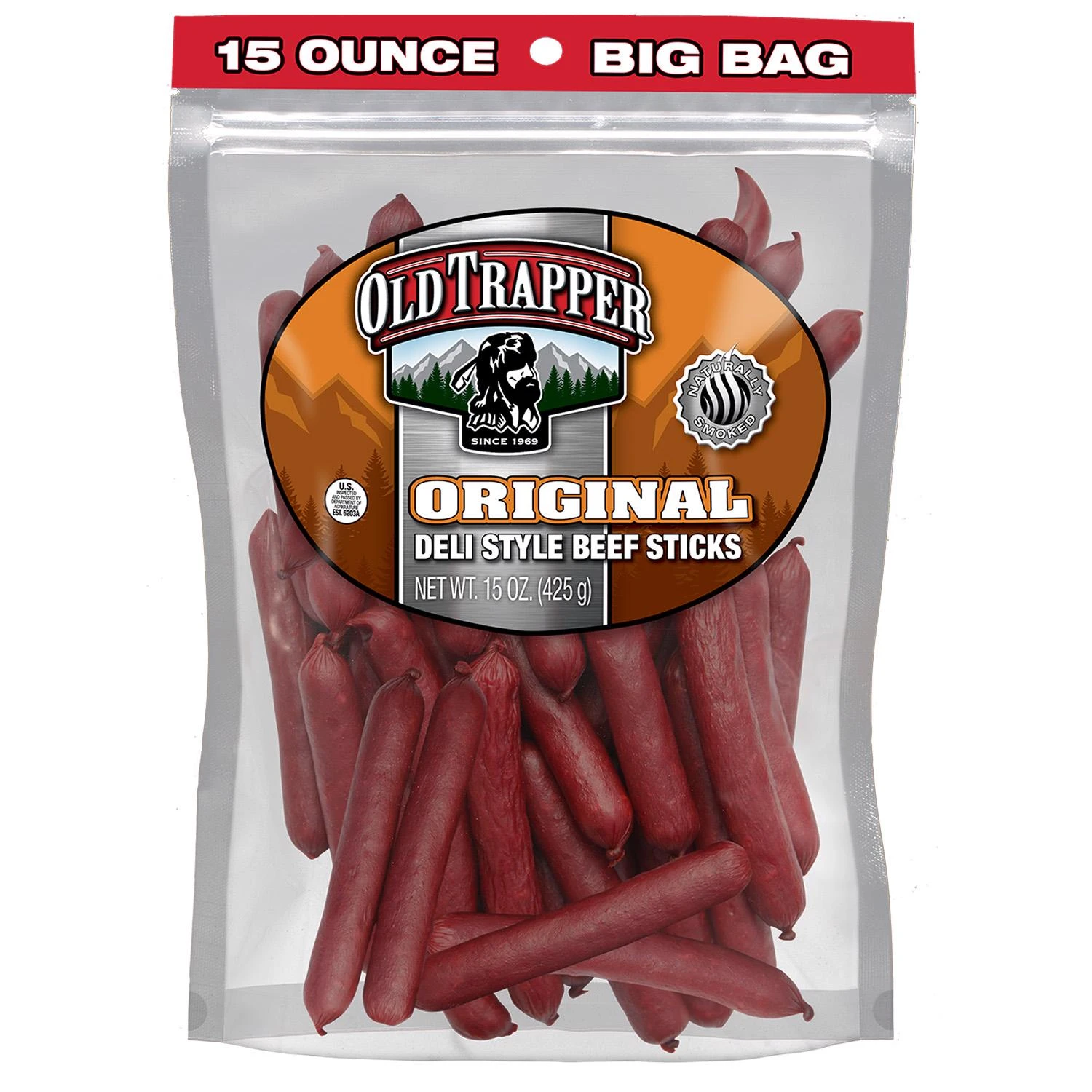 Original Flavor Deli Style Beef Sticks, 15 oz.