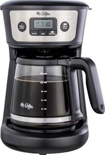 Pause N Serve Programmable Coffeemaker Black 12 Cup Capacity