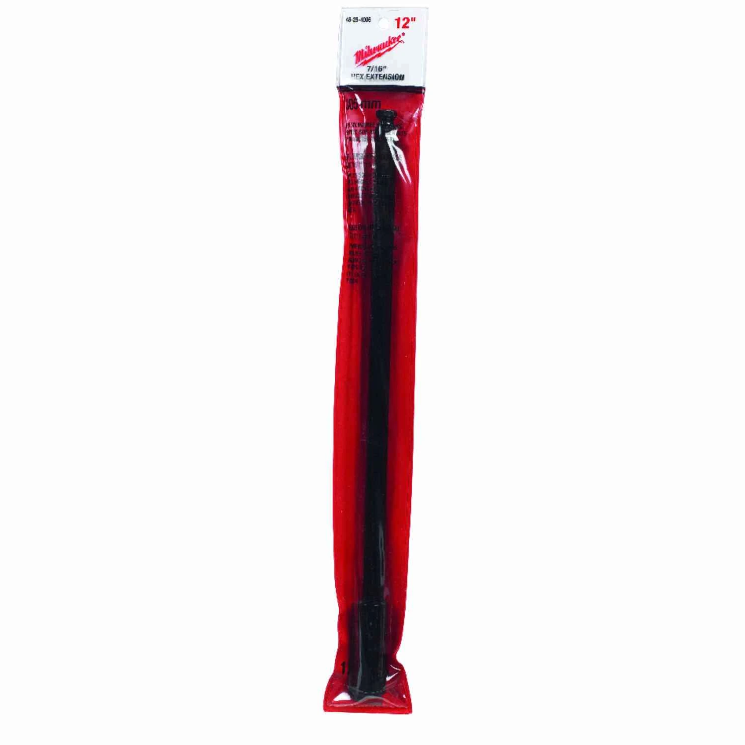 Hole Saw Bit Extension, 7/16 In. Hex, 12 In.