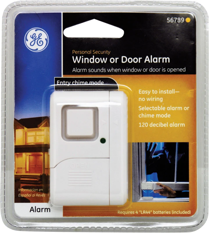 Magnetic Window or Door Alarm, Battery Operated