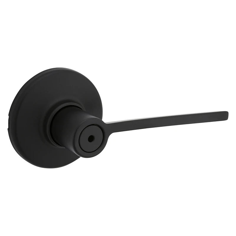 Lever Privacy Lock, Black