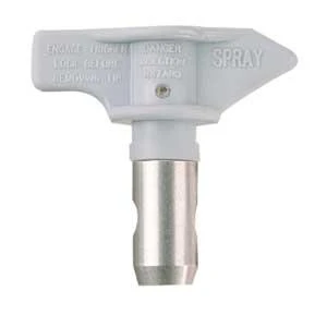 Airless Spray Gun Tip, Gray, 0.011 In. Size, 8 In. Pattern
