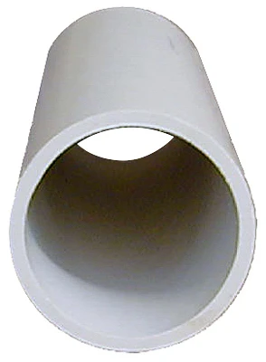 Schedule 40 DWV PVC Pipe, Plain End, 4 In. x 10 Ft.