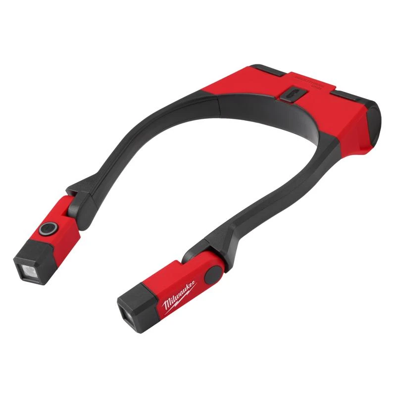 400 Lumen Led Rechargeable Neck Light Model 2117-21 Black/red