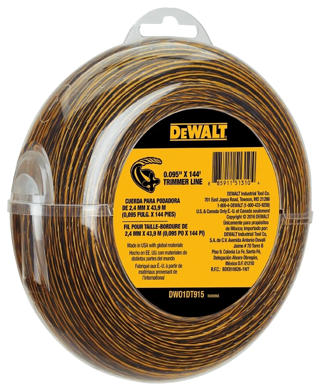 Grass String Trimmer Line, 0.095 In. x 144 Ft.