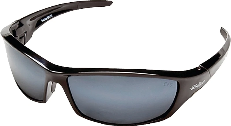 Edge Eyewear Reclus Safety Glasses Silver Lens Black Frame 1 pk