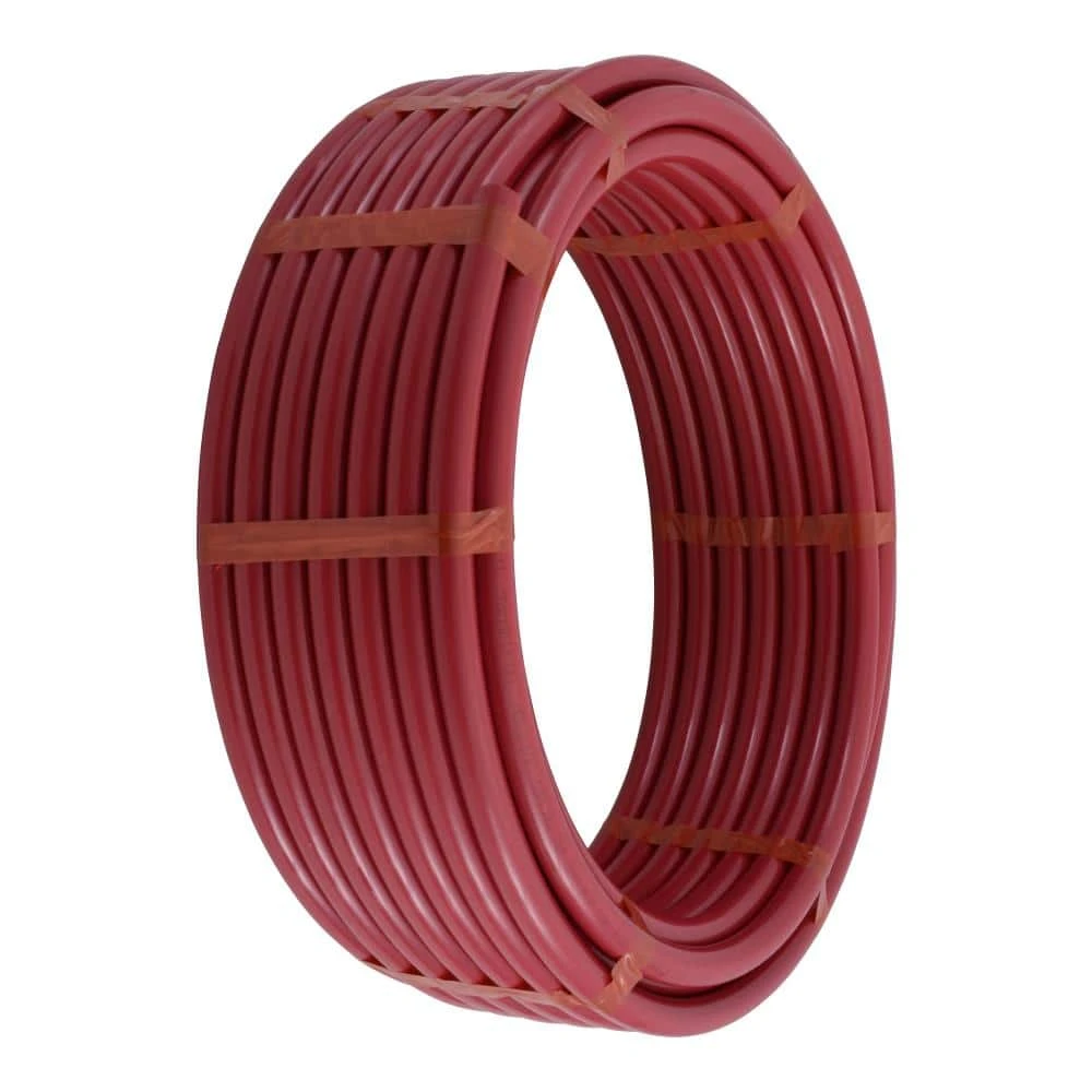 PEXA Flexible Tubing Pipe, Red, 3/4 In. x 100 Ft.