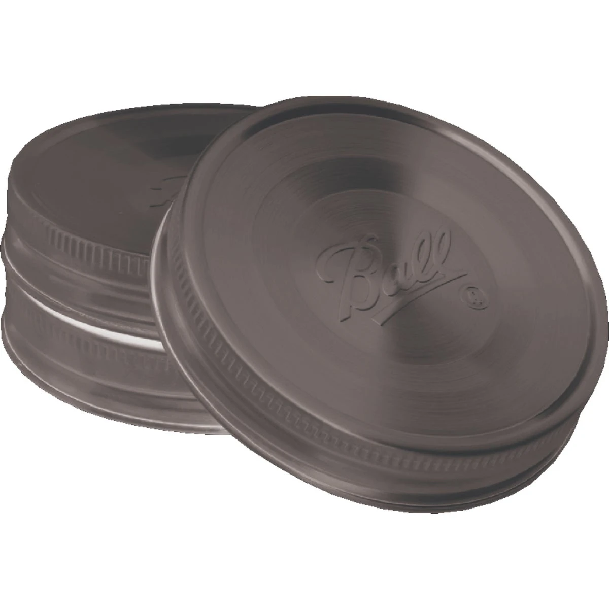 Canning Jar Lids, Stainless Steel, Wide Mouth, 3-Pk.