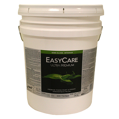 5-gallon Semi-gloss Latex Enamel Tint Base - Model Ezst-5g
