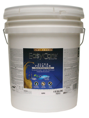 5-gallon Pastel Base Flat Enamel Paint - Model Ezfep-5gal