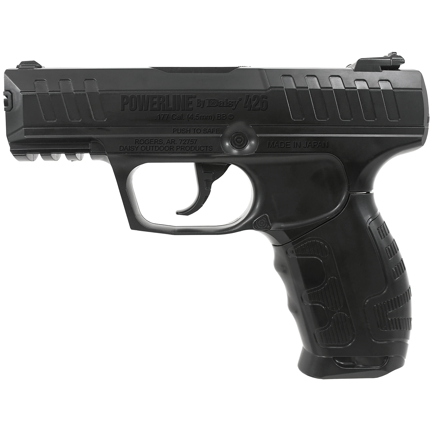 CO2 Semi Automatic BB Pistol, 20 Round Clip.