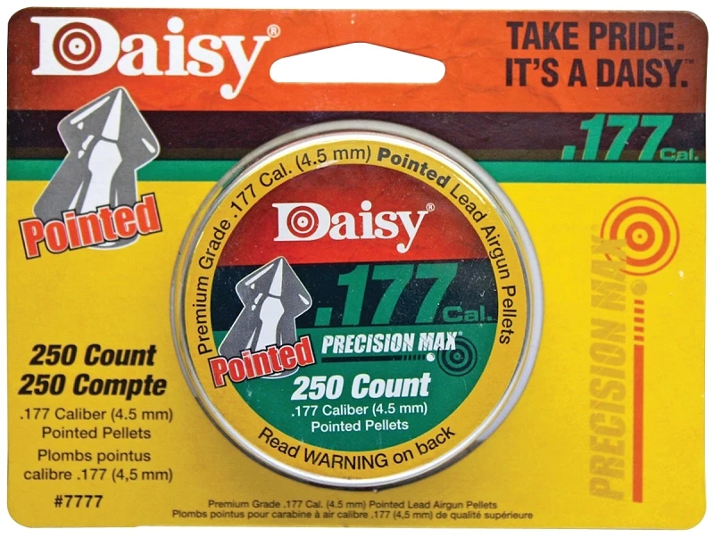Maxspeed Pointed Pellets, .177 Caliber, 250-Ct. Tin