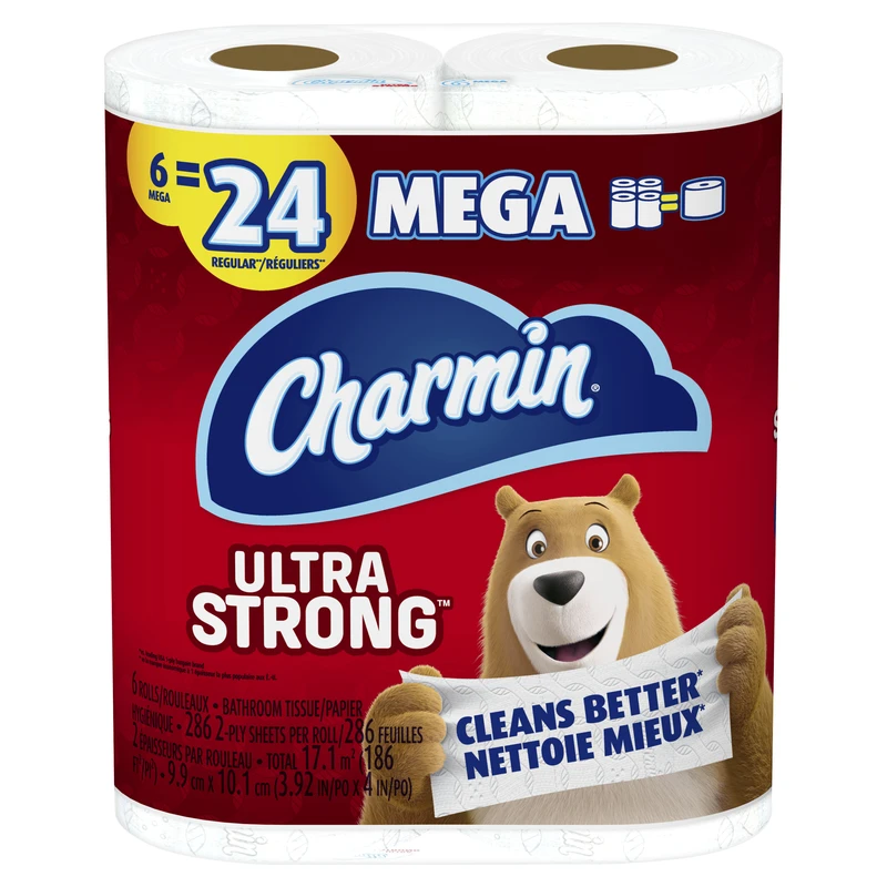 Charmin Ultra Strong Toilet Paper - 264.0 Ea X 6 Pack