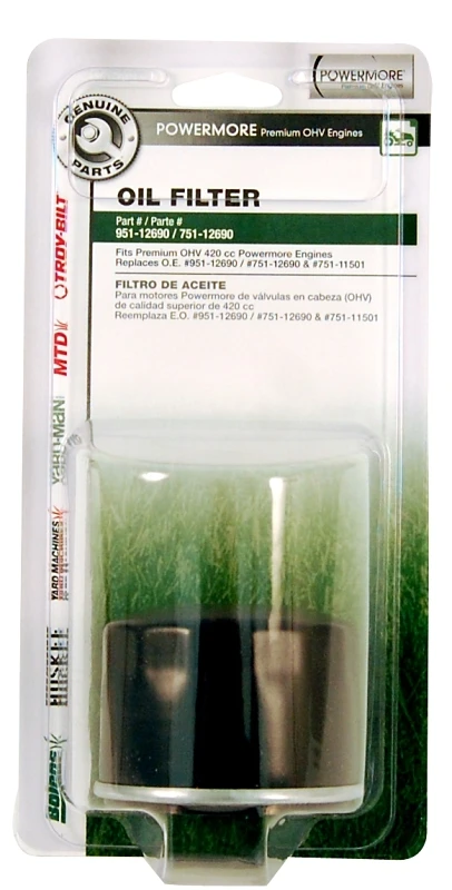 Original Equipment Lawn Tractor Oil Filter, for Premium OHV Engines Series
