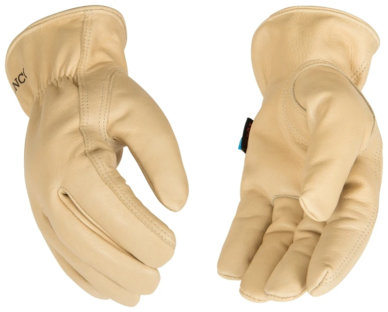 Hydroflector Leather Driver Gloves, Water Resistant, Men's XL