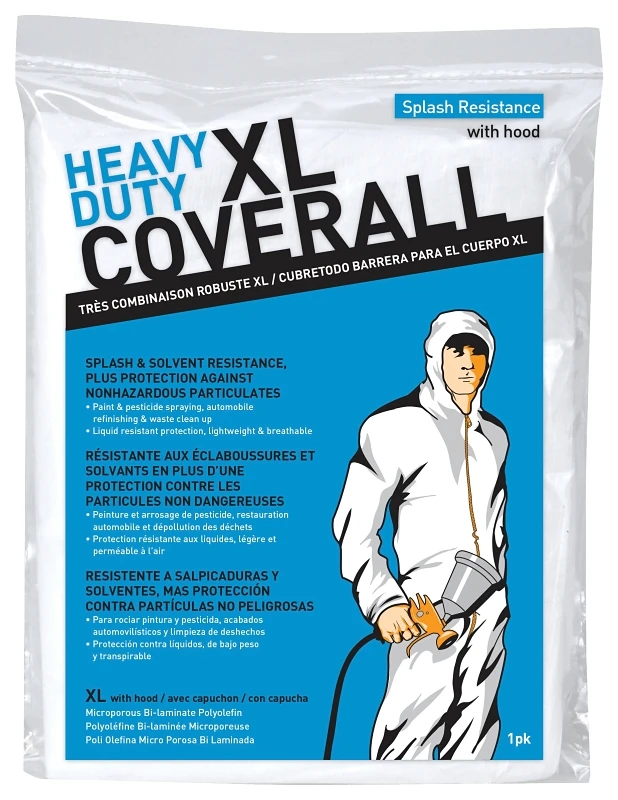 Extra Large Heavy Duty Coverall With Hood