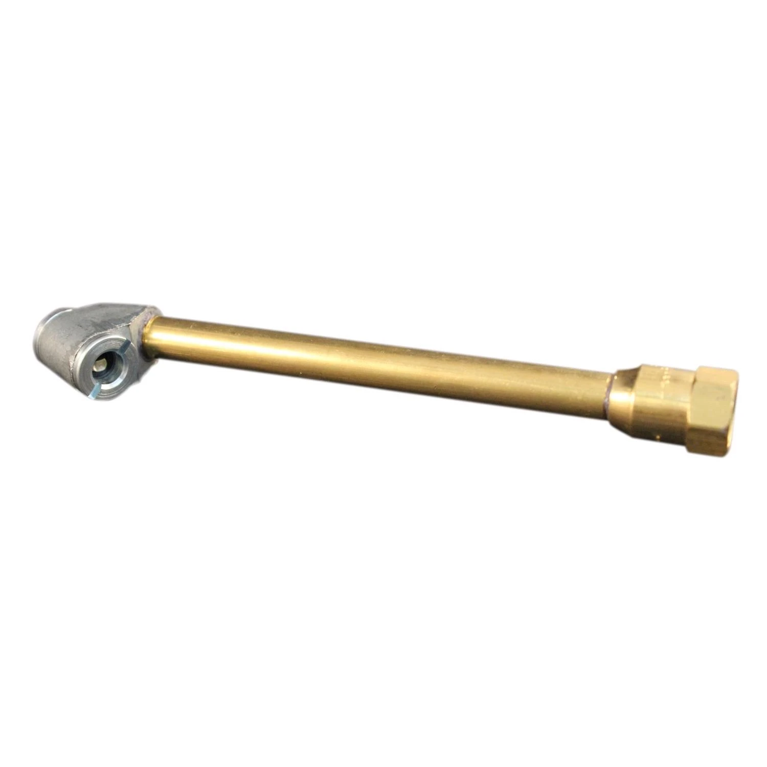 Dual Head Air Chuck, Brass, 1/4 In. FNPT