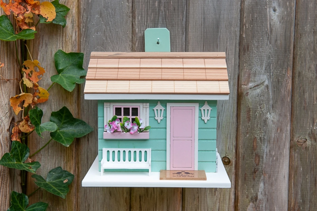 Hb-7611s She Shed Birdhouse With Ventilation And Drainage