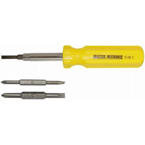 6-In-1 Screwdriver, Cushion Handle