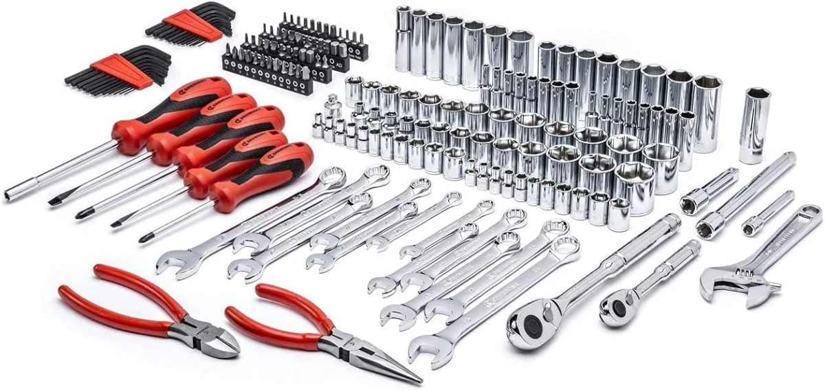 10-Pc. Metric Deep Socket Set, 1/2 In. Drive
