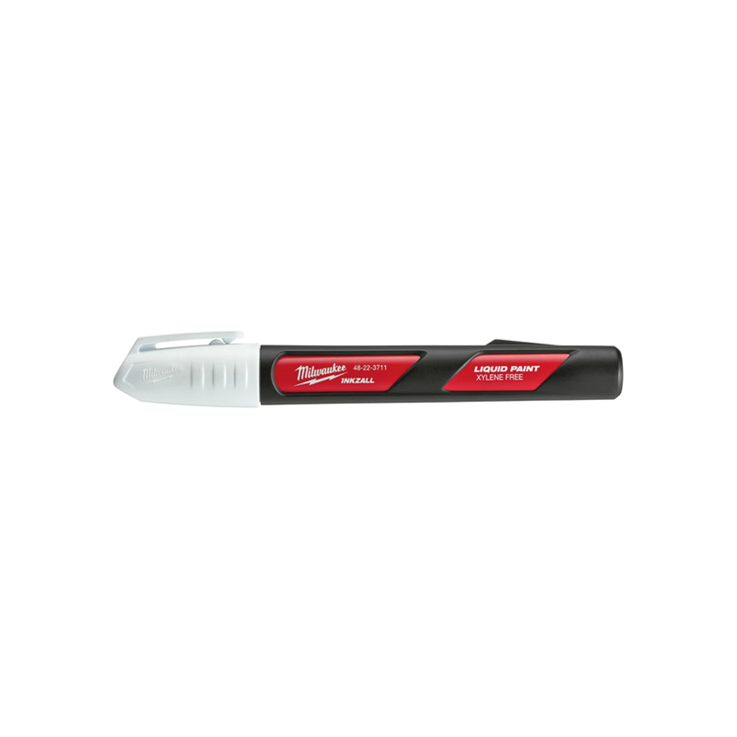 Milwaukee INKZALL Nib Point White Liquid Paint Job Site Marker