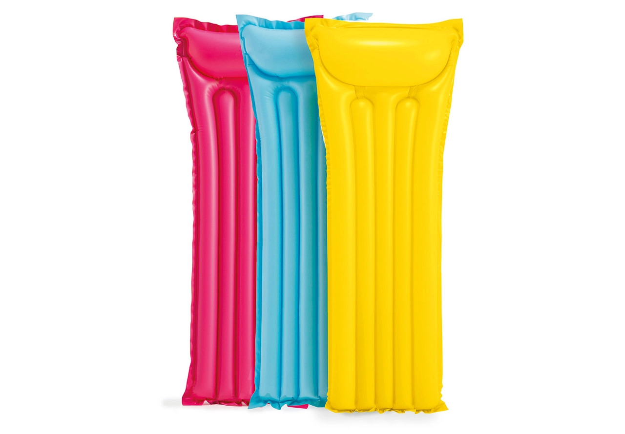 Economat Vinyl Pool Float, 72 x 27 In., Assorted Colors