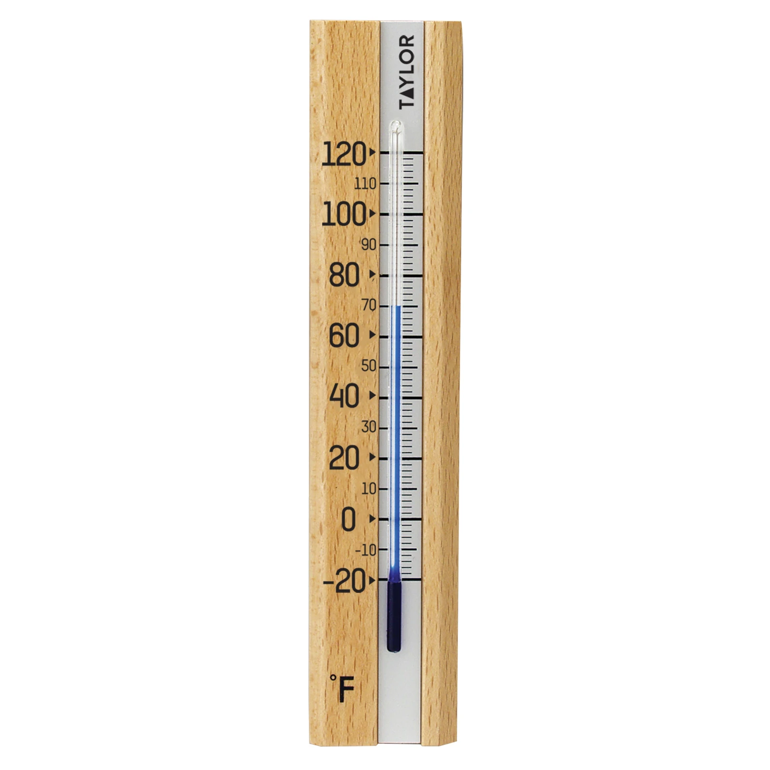 Indoor Thermometer, Wood Case