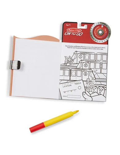 On The Go Secret Decoder Activity Book - Case Of The Runaway Ruby