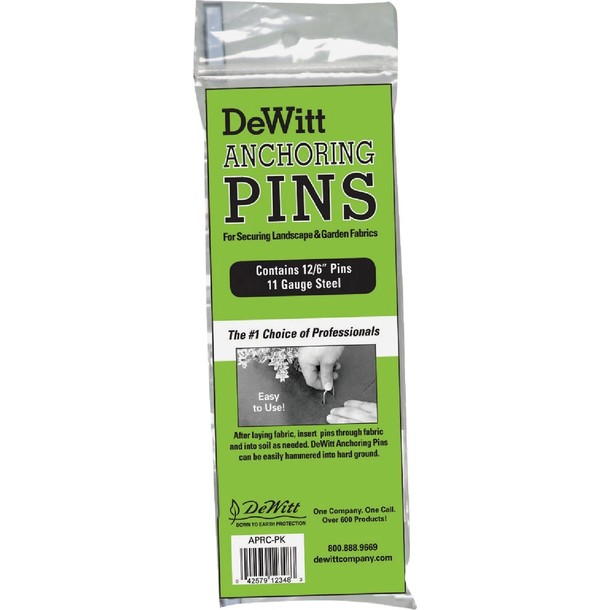 Landscape Fabric Anchor Pins, 12-Pk.