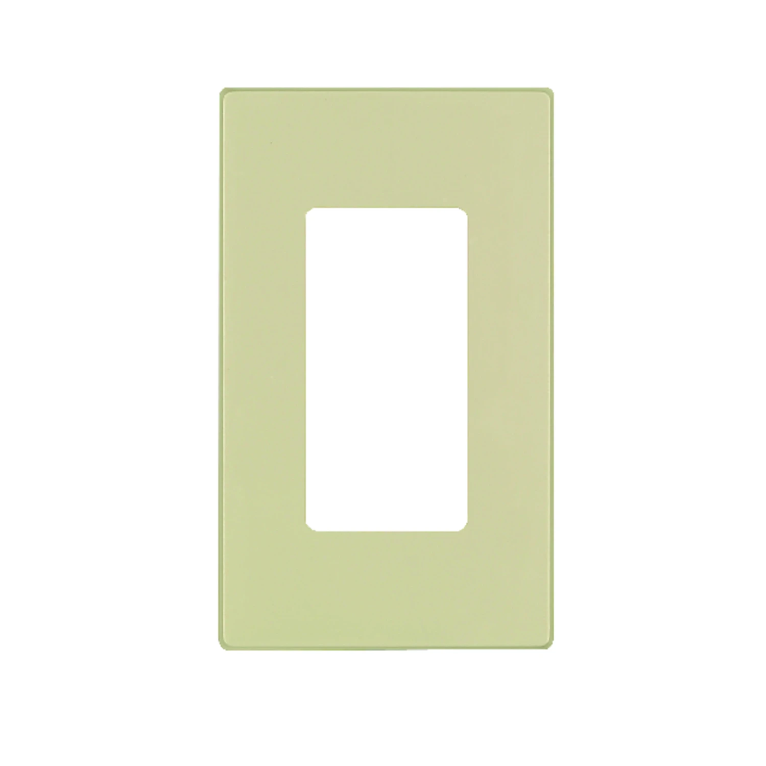 Leviton Ivory 1 gang Plastic Rocker Wall Plate 1 pk