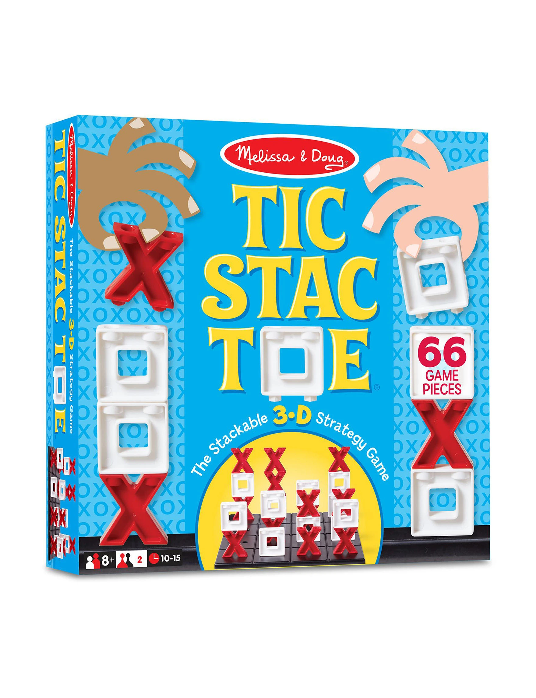 Tic Stac Toe 3-d Strategy Game For 2 Players