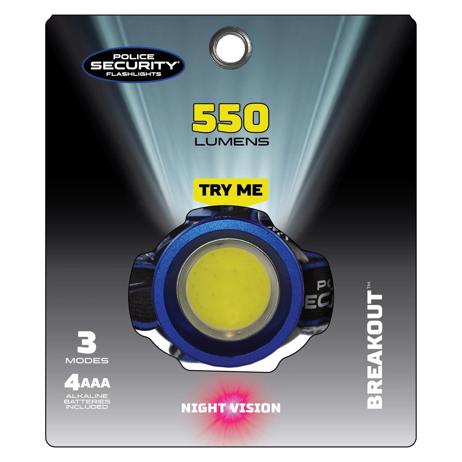 Breakout COB Headlamp, 3 Modes, 600 Lumen