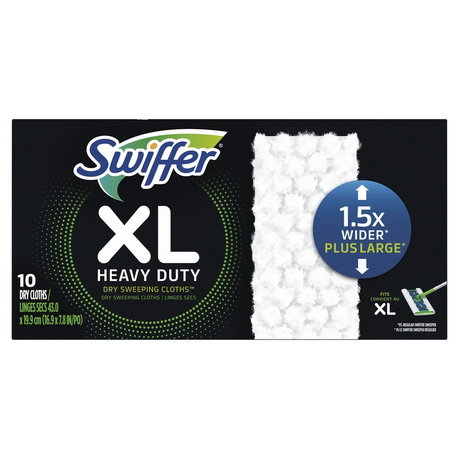 Sweeper XL Heavy Duty Dry Sweeping Cloths, 10-Ct.
