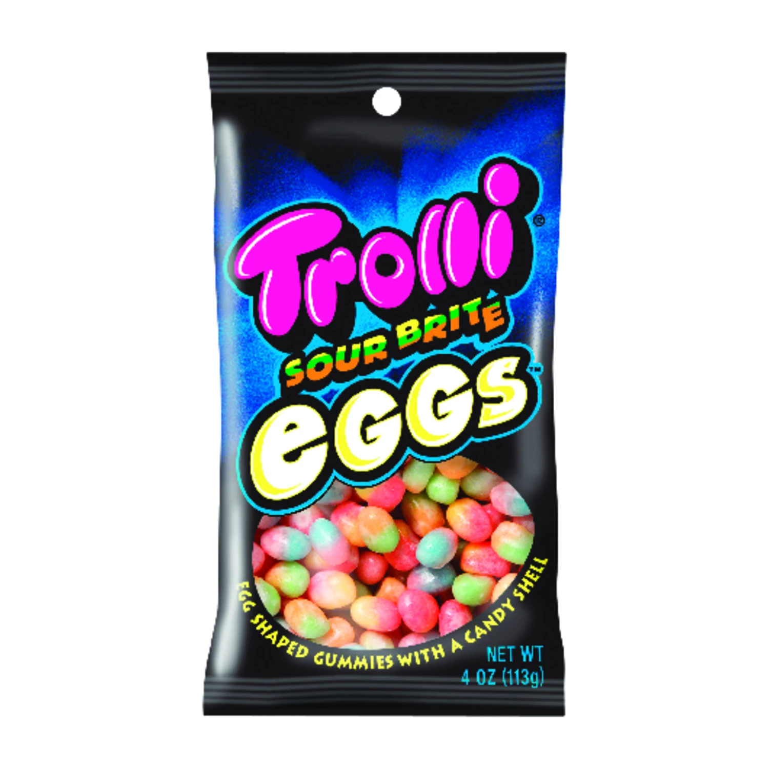 Sour Brite Chewy Eggs Candy, 4 oz.