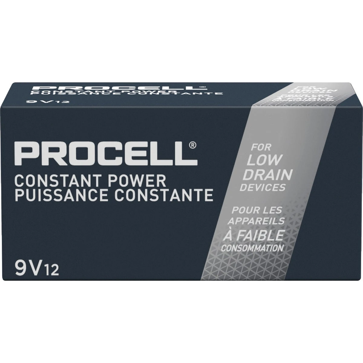 Procell Professional 9-Volt Alkaline Batteries, 12 pk