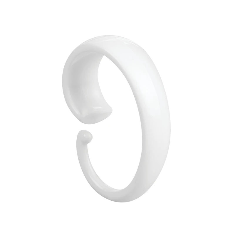 Shower CurtainCHooks, White Plastic, 12-Pk.