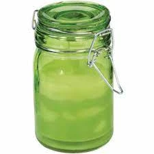 Mason Jar Glass Candle 0685