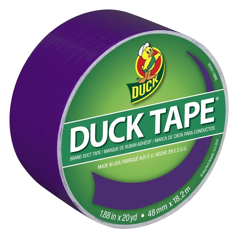All Purpose Duct Tape, Purple, 1.88 In. x 20 Yd.