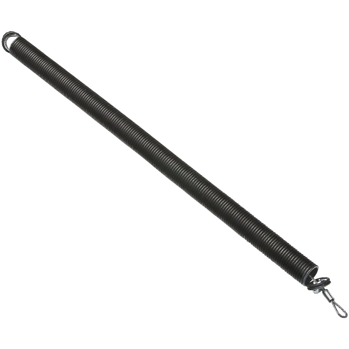Sectional Garage Door Extension Spring with Safety Cable, Blue Tip, 110 lbs.