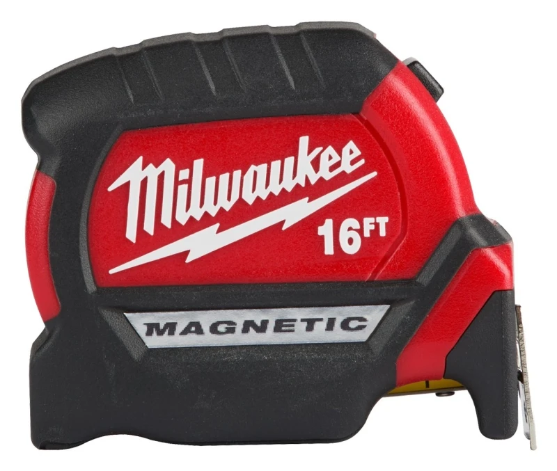 Milwaukee 16 ft. x 1 in. Compact Magnetic Tape Measure with 15 ft. Reach