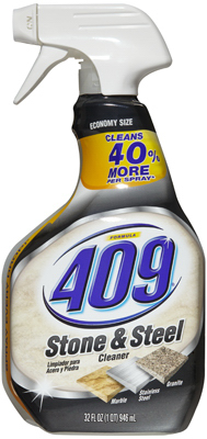 32 Oz. Stone & Steel Cleaner - Streak-free Shine For Natural Surfaces