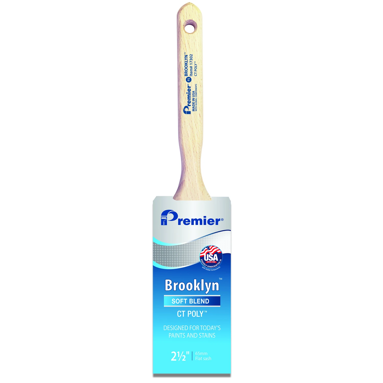 Brooklyn Flat Sash Paint Brush, 2-1/2 In.